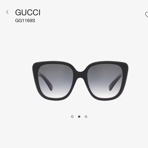 Gucci Womens Butterfly 54mm Sunglasses - Picture 3 of 7
